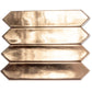 Gold 2 x 10 Glossy Ceramic Picket Tile