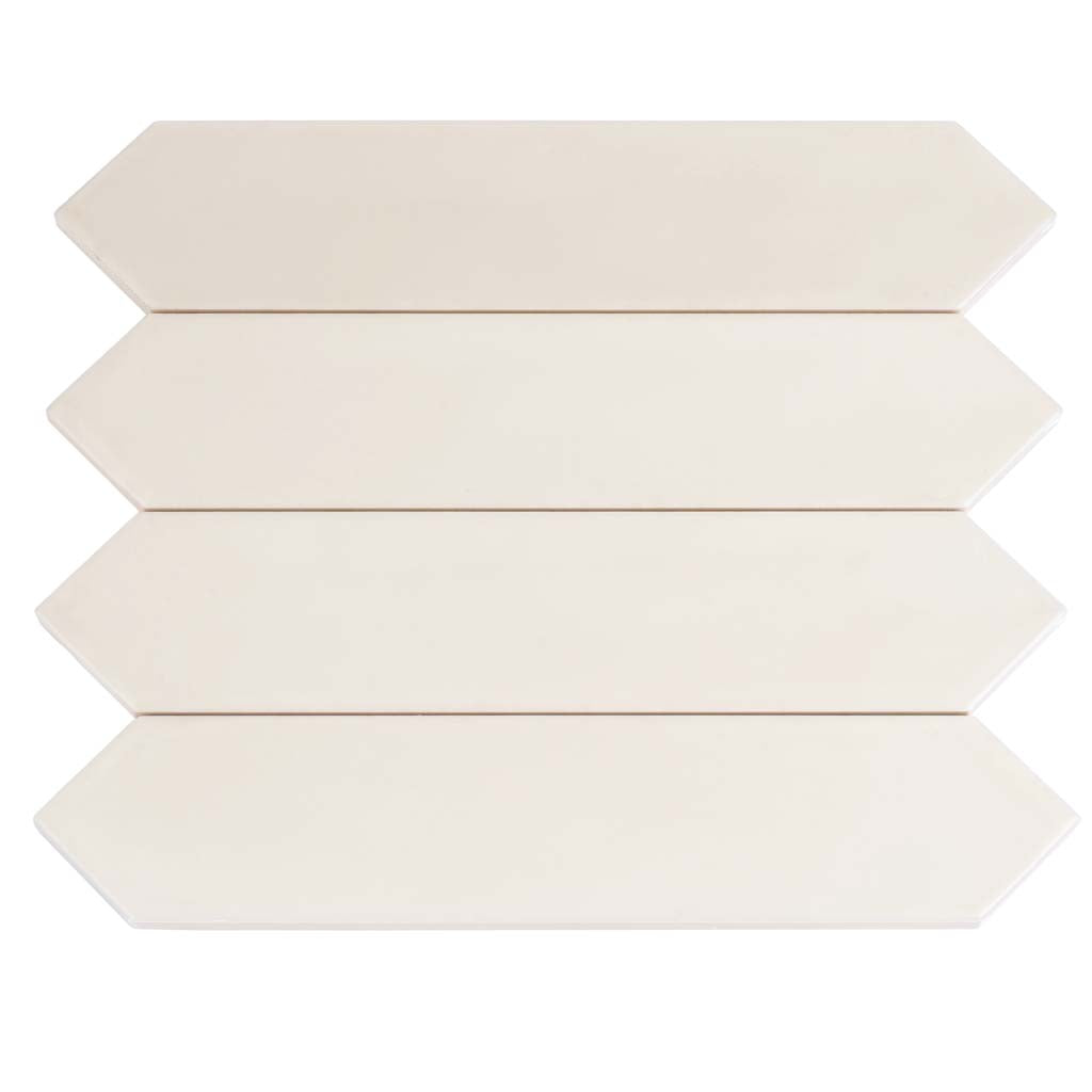 Beige 2 x 10 Matte Ceramic Picket Tile