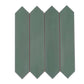 Pine Green 2 x 10 Matte Ceramic Picket Tile