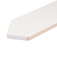 Cotton White 2 x 10 Matte Ceramic Picket Tile