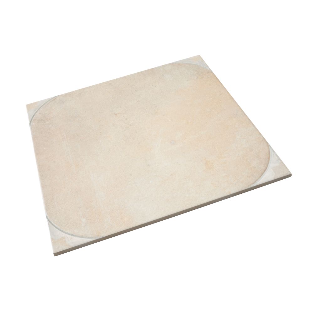 Boutique beige 18 x 18 Matte Porcelain Large Tile