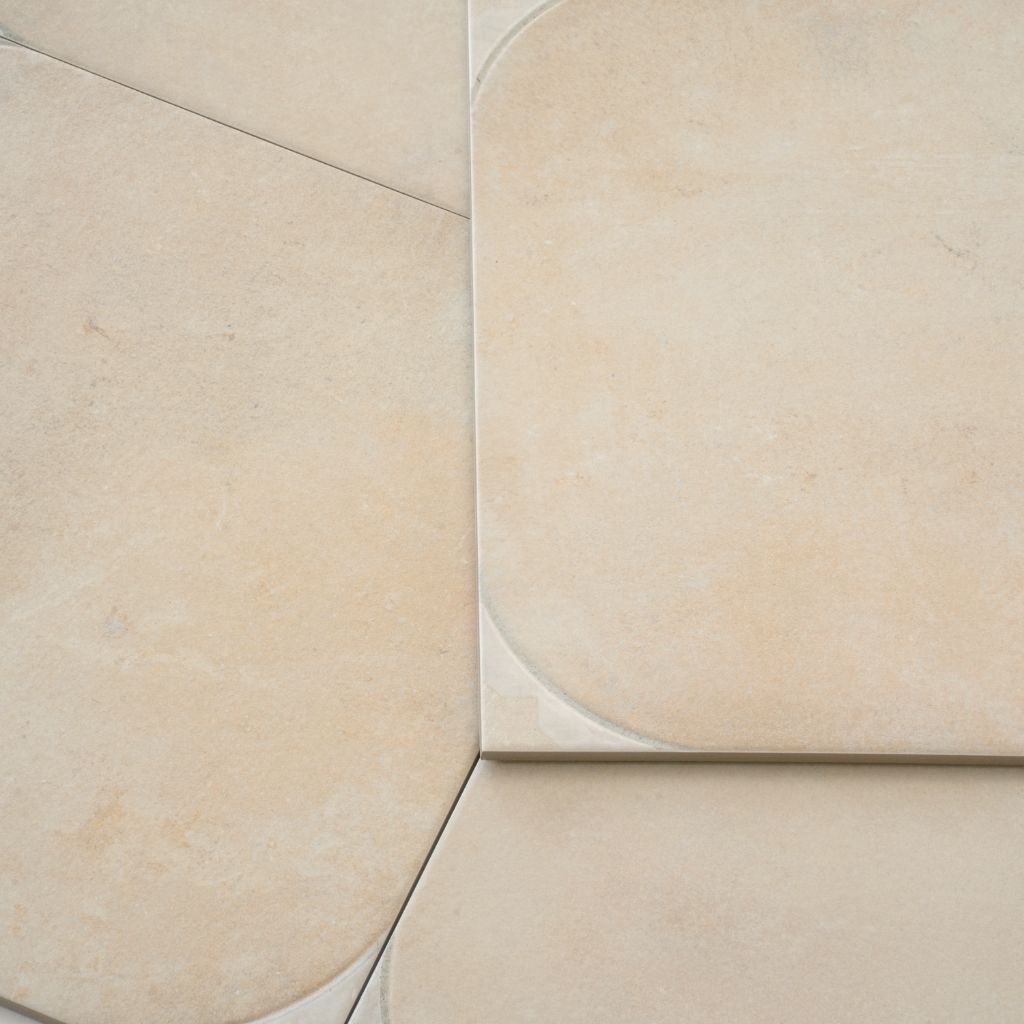 Boutique beige 18 x 18 Matte Porcelain Large Tile