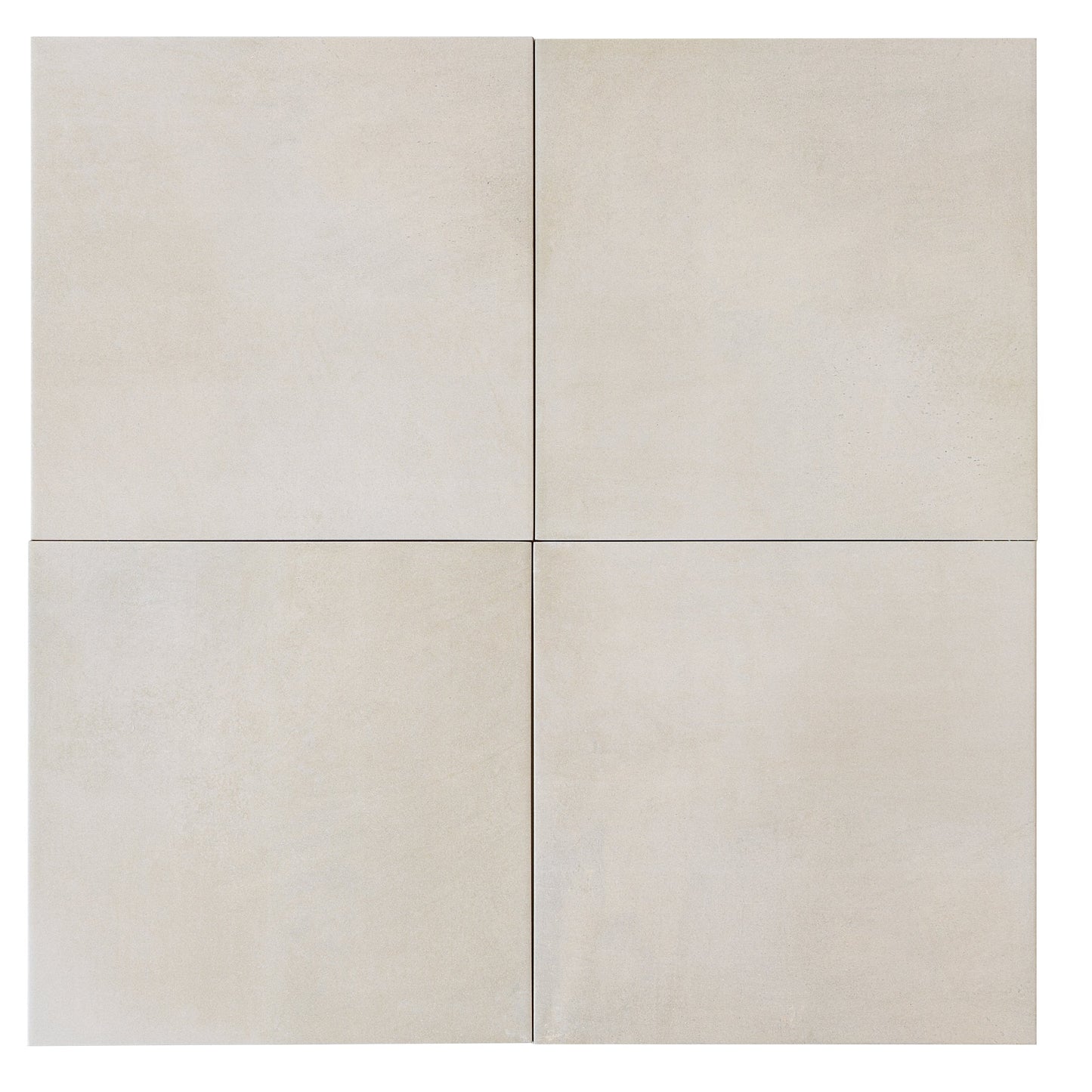 Soft Beige Terracotta 13x13 Matte Porcelain Plain Tile - Sample