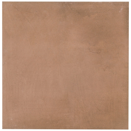 Rustic Terracotta 13x13 Matte Porcelain Plain Tile - Sample