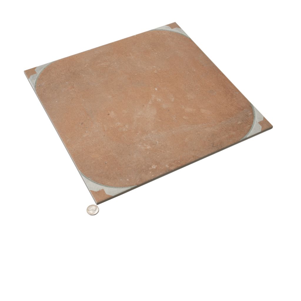 Plaster Brown 18 x 18 Matte Porcelain Large Tile