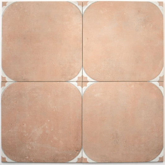 Plaster Brown 18 x 18 Matte Porcelain Large Tile - Sample