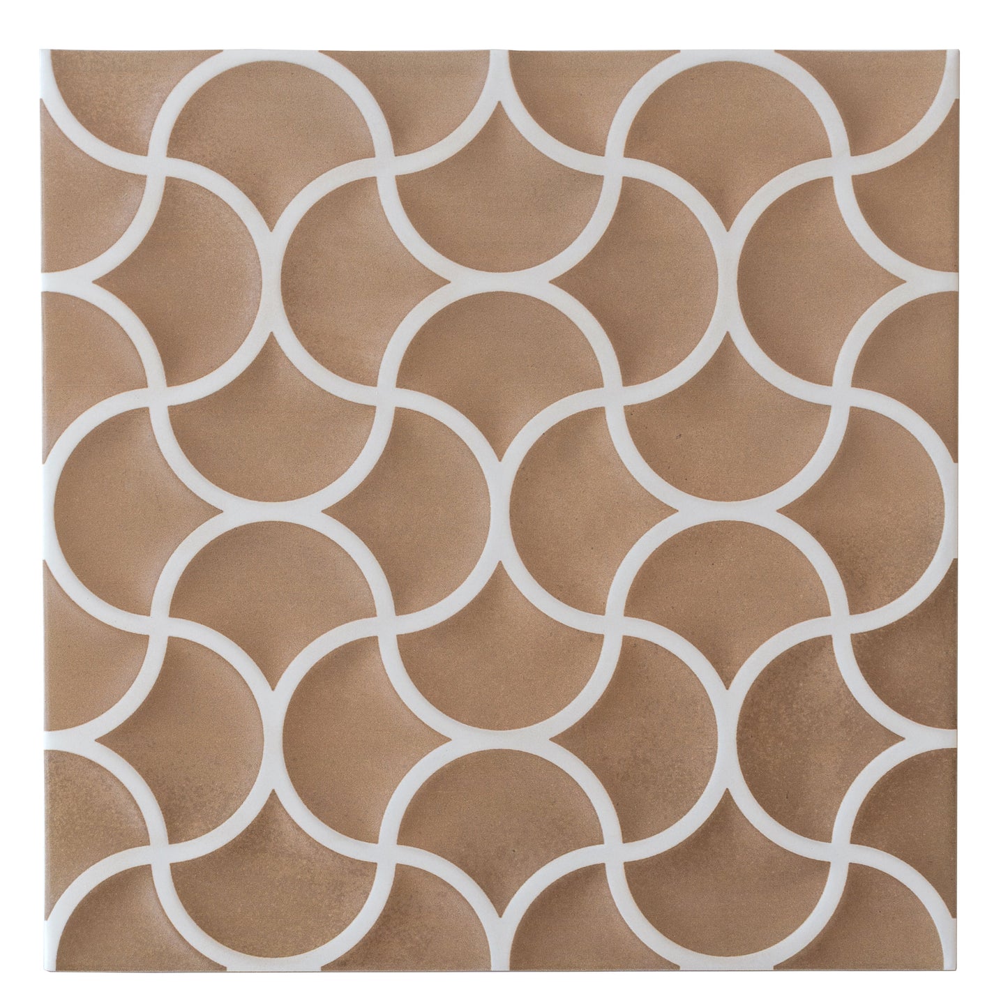 Rustic Terracotta 13x13 Matte Porcelain Lattice Tile
