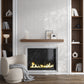 Ice White and Beige 12 x 22 Matte and Glossy Porcelain Large Tile - Sample