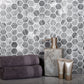 Gray 11 x 12 Polished Marble Mosaic Tile