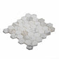 Gray 12x12 Polished Stone Mosaic Tile Sample