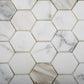 Gray 12x12 Polished Stone Mosaic Tile