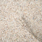 Ivory White with Copper flecks 9x8 Glossy Shell, Terrazzo Hexagon Tile - Sample
