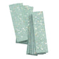 Mint Green with Copper flecks 3x12 Glossy Shell, Terrazzo Elongated Subway Tile