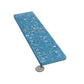 Yosemite Blue with Copper flecks 3x12 Glossy Shell, Terrazzo Elongated Subway Tile