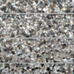 Black with Amber Pearl flecks 3x12 Glossy Shell, Terrazzo Elongated Subway Tile