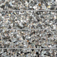 Black with Amber Pearl flecks 3x12 Glossy Shell, Terrazzo Elongated Subway Tile  - Sample