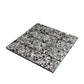 Black with Amber Pearl flecks 3x12 Glossy Shell, Terrazzo Elongated Subway Tile  - Sample