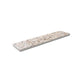 Ivory White with Copper flecks 3x12 Glossy Shell, Terrazzo Elongated Subway Tile  - Sample
