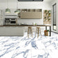 White with Blue-Gray 24 x 48 Polished Porcelain Large Tile