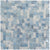 Light Blue 12 x 12 Glossy Glass Mosaic Tile