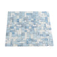 Light Blue 12 x 12 Glossy Glass Mosaic Tile