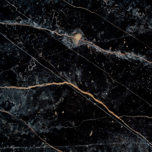 Midnight Gray with Burnt Amber Rust 32 x 32 Matte Porcelain Large Tile - Sample