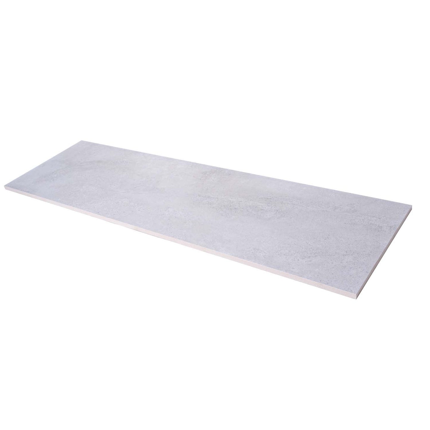 Platinum Gray 12 x 40 Matte Ceramic Large Tile