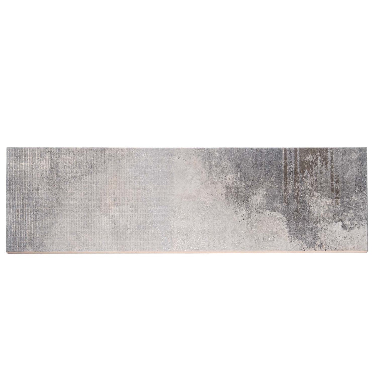 Gray 12 x 40 Matte Ceramic Large Tile