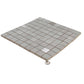 Gray 12 x 12 Matte Ceramic Mosaic Tile