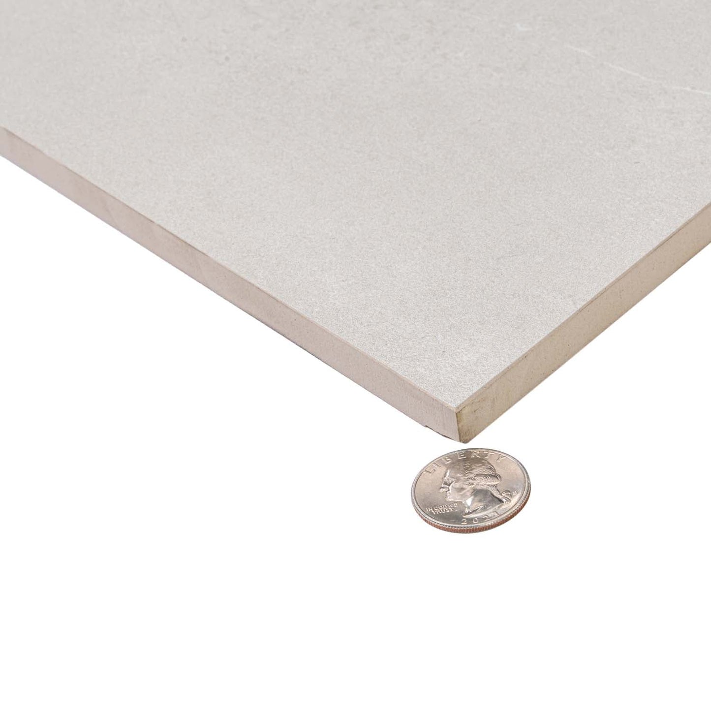 Bone White 12 x 40 Matte Ceramic Large Tile - Sample