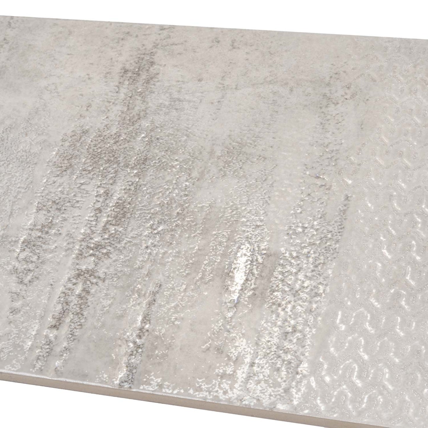 Bone White 12 x 40 Matte Ceramic Large Tile - Sample