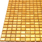 Gold Yellow 12 x 12 Glossy Glass Mosaic Tile