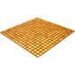 Gold Yellow 12 x 12 Glossy Glass Mosaic Tile