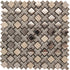 Brown 11 x 11 Polished, Matte, Textured Glass, Resin, Stone Mosaic Tile