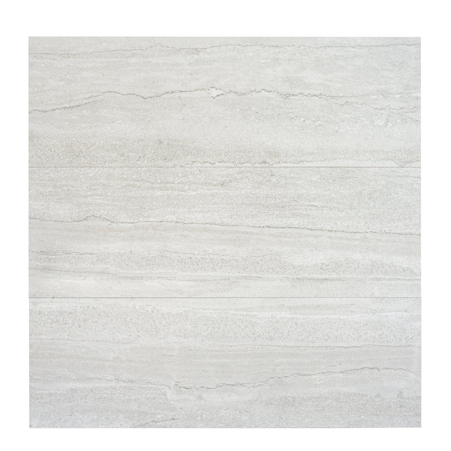 Light Gray 12x36 Matte Ceramic Large Tile - Sample
