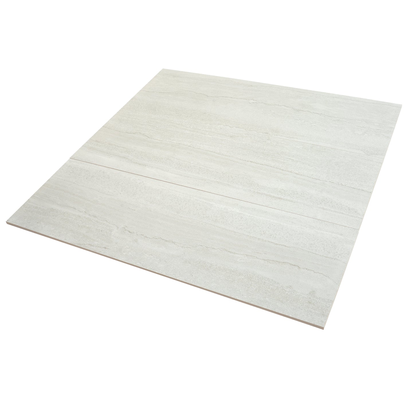 Light Gray 12x36 Matte Ceramic Large Tile - Sample