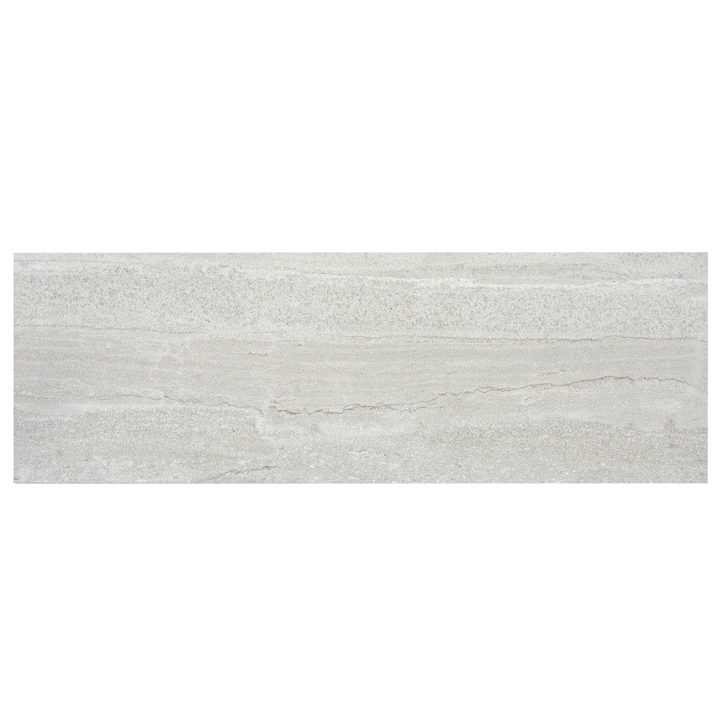 Light Gray 12x36 Matte Ceramic Large Tile - Sample