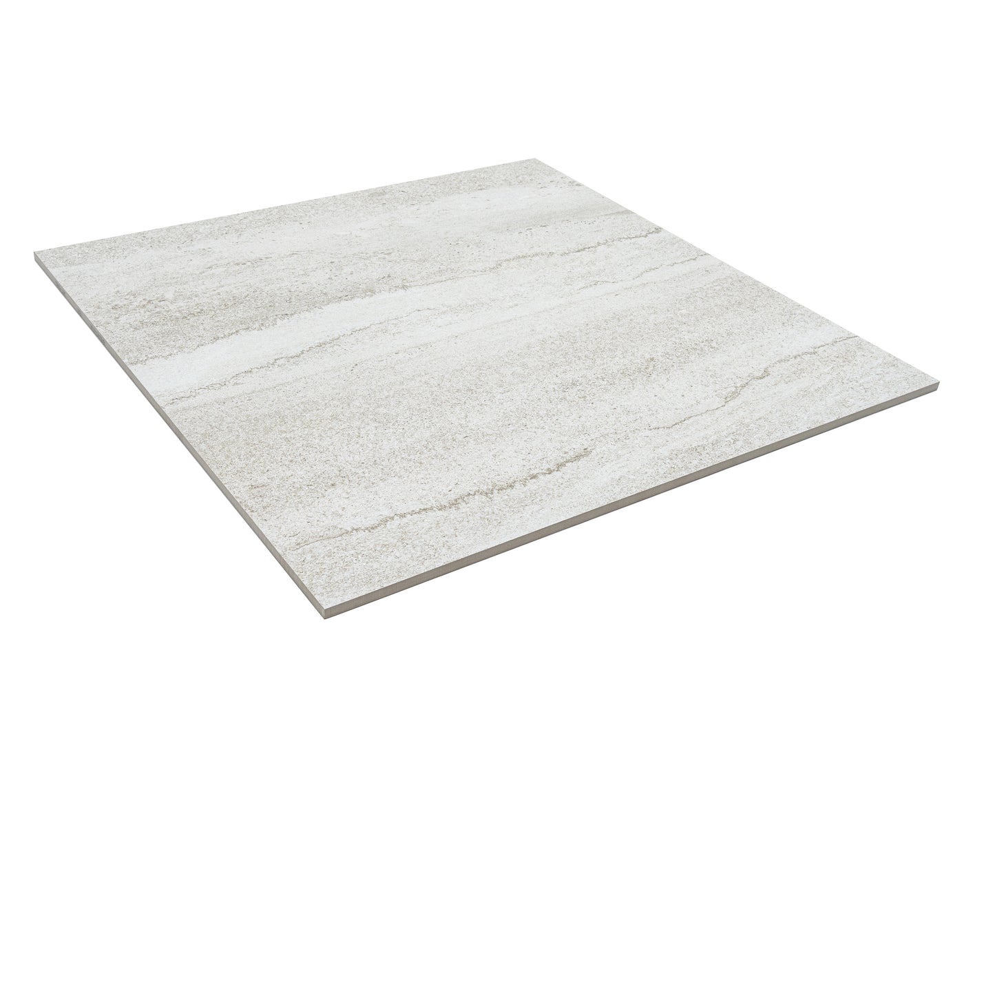 Light Gray 24x24 Matte Porcelain Large Tile - Sample