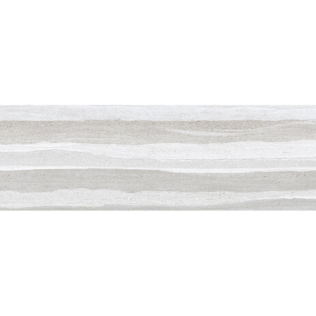 Light Gray 12x36 Matte Ceramic Large Tile - Sample