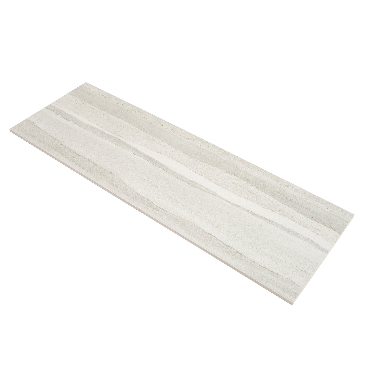 Warm Beige 12x36 Matte Ceramic Large Tile - Sample