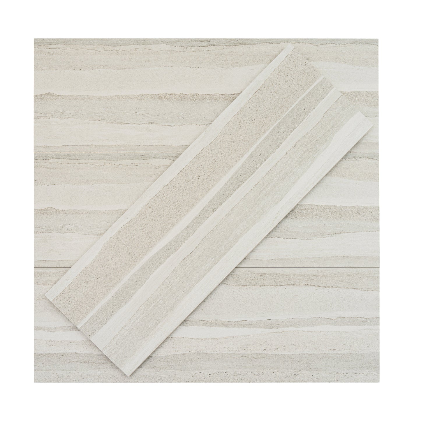 Warm Beige 12x36 Matte Ceramic Large Tile