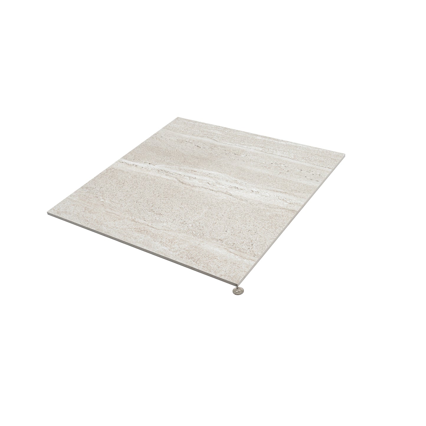Warm Beige 24x24 Matte Porcelain Large Tile