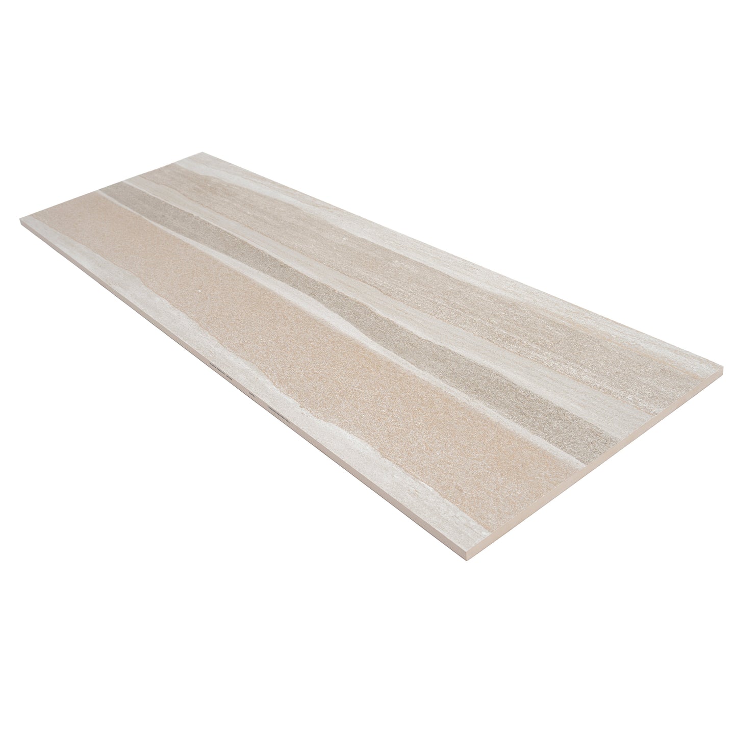 Warm Beige 12x36 Matte Ceramic Large Tile - Sample