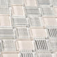 White 12 x 12 Glossy Glass Mosaic Tile