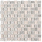 White 12 x 12 Glossy Glass Mosaic Tile