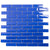 Cobalt Blue 12 x 12 Glossy Glass Mosaic Tile