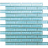 Sky Blue 12 x 12 Glossy Glass Mosaic Tile