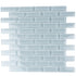 Sky Blue 12 x 12 Glossy Glass Mosaic Tile