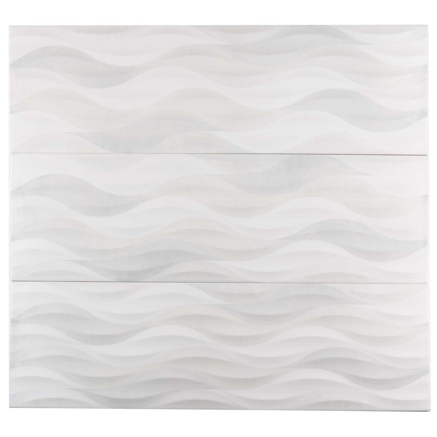 White 12 x 40 Matte Ceramic Large Tile