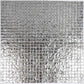 Silver 12 x 12 Polished Glass Mosaic Tile